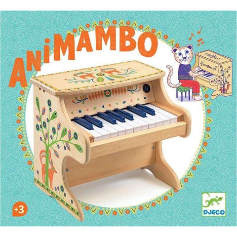 Animambo Electronic Piano: 18 Keys Cover