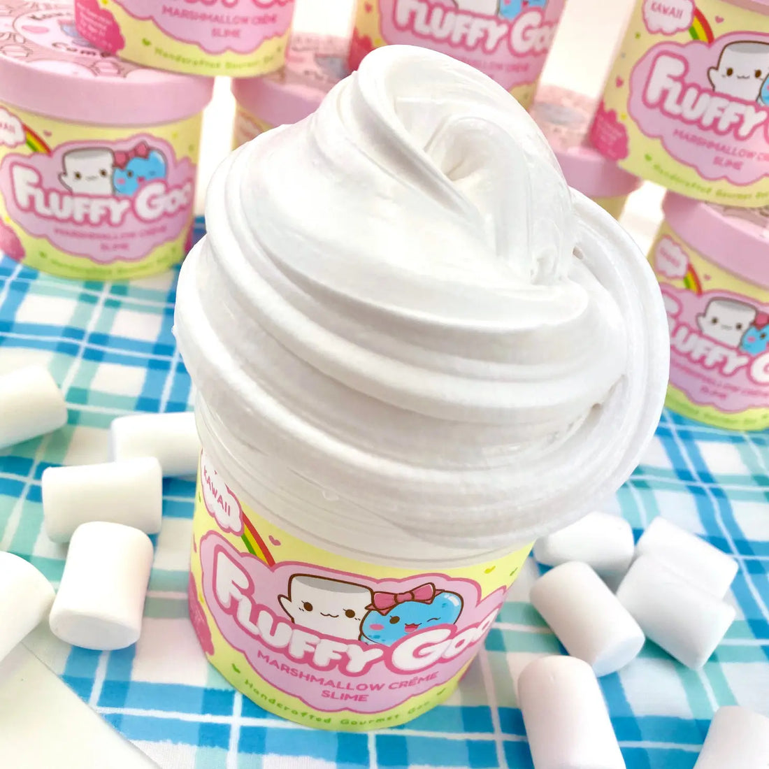 Fluffy Goo Classic Marshmallow Slime Preview #2