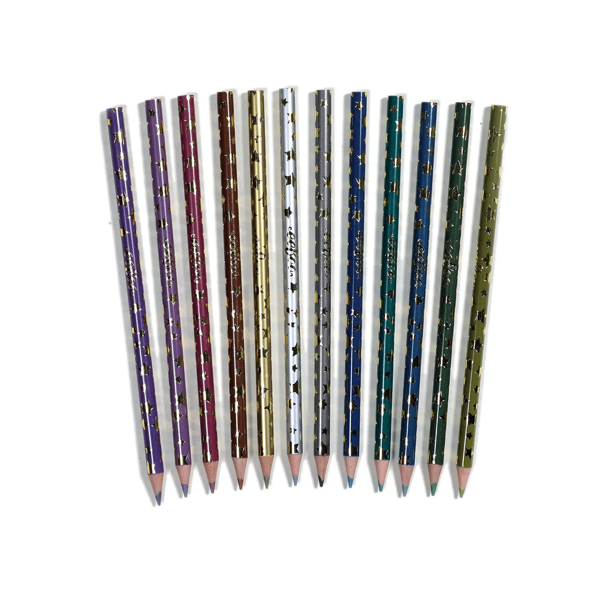 Unicorn Metallic Color Pencils Cover