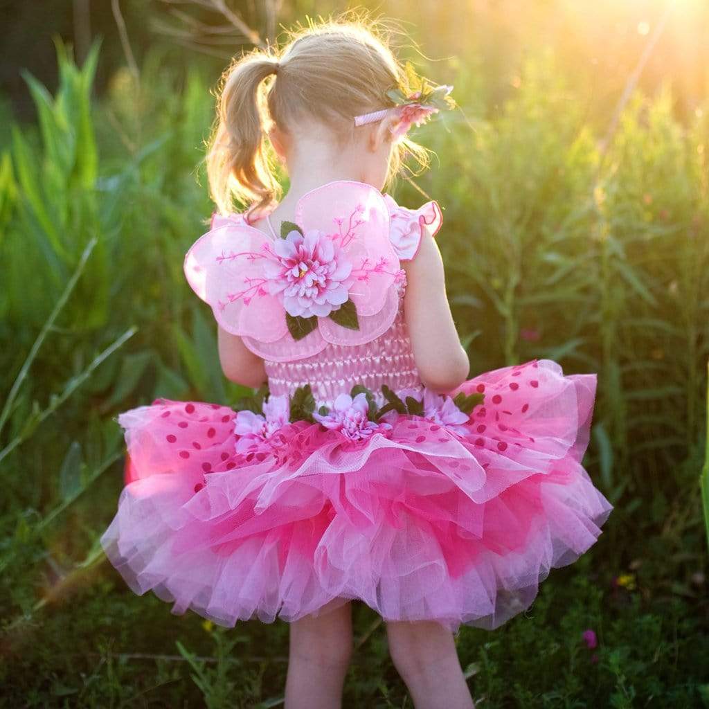 Fairy Blooms Dress w/ Wings & HB, Size 3-4 Cover