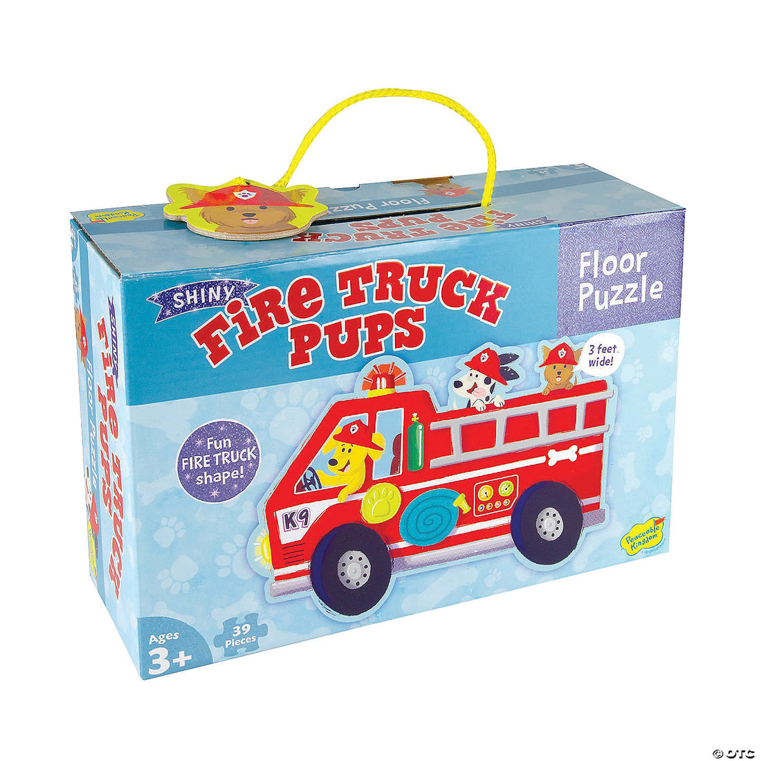 Fire Truck Floor Puzzle Preview #3