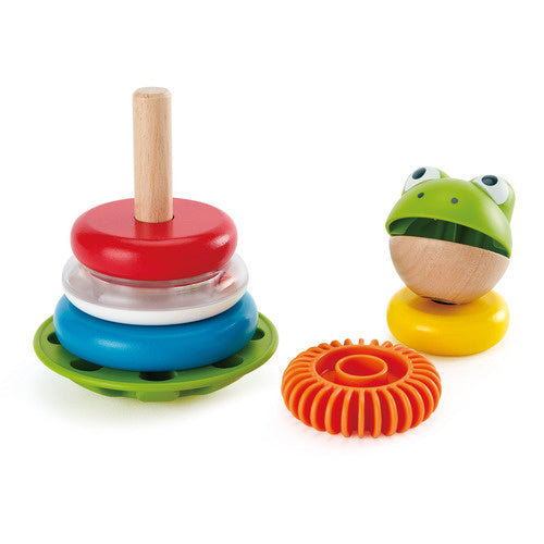 Tomfoolery Toys | Mr. Frog Stacking Rings