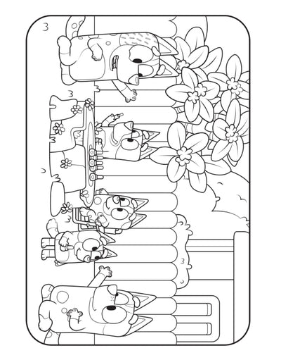 Bluey: Fun and Games Coloring Book Preview #3