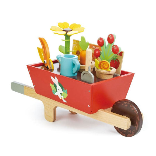 Tomfoolery Toys | Garden Wheelbarrow Set