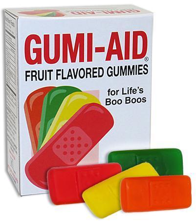 Gumi-Aid Gummy Band-Aid Cover