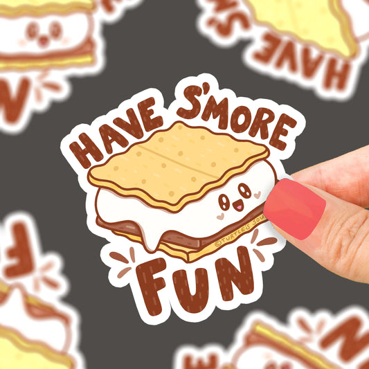 Tomfoolery Toys | Have S'More Fun Vinyl Sticker