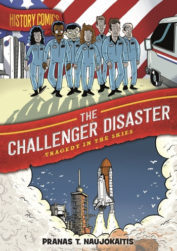 History Comics: The Challenger Disaster Cover