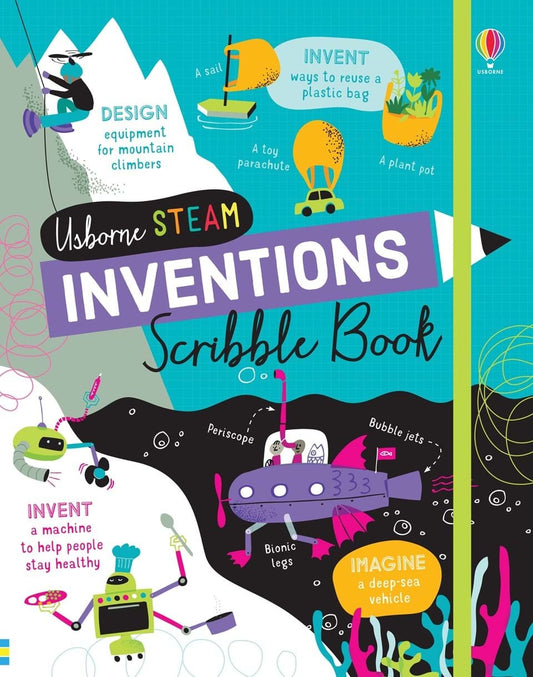 Tomfoolery Toys | STEAM Inventions Scribble Book