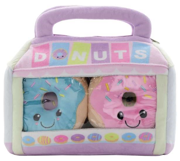 Box of Donuts Fleece Pillow Cover