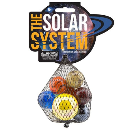 Solar System Glass Marbles Cover