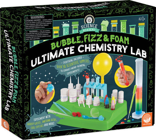 Tomfoolery Toys | Bubble, Fizz, & Foam Ultimate Chemistry Lab