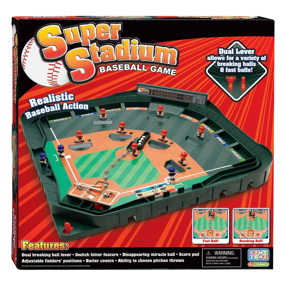 Tomfoolery Toys | Super Stadium Baseball Game