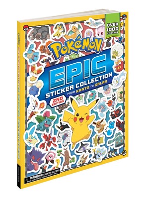 Pokemon Epic Sticker Collection Cover