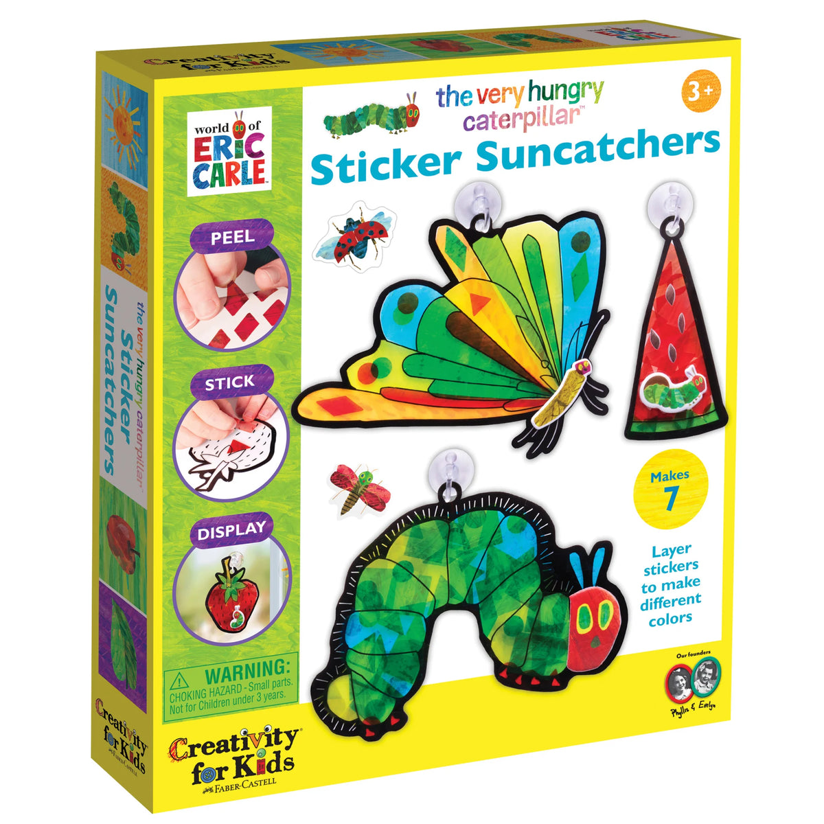 The Very Hungry Caterpillar Sticker Suncatcher Cover