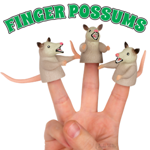 Possum Finger Puppet Cover