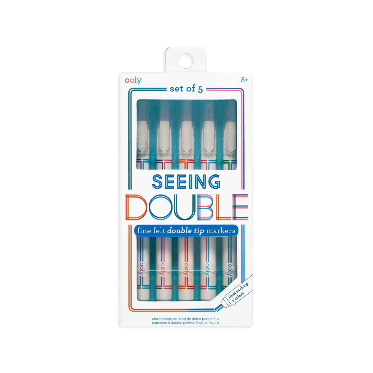 Seeing Double Felt Markers Cover