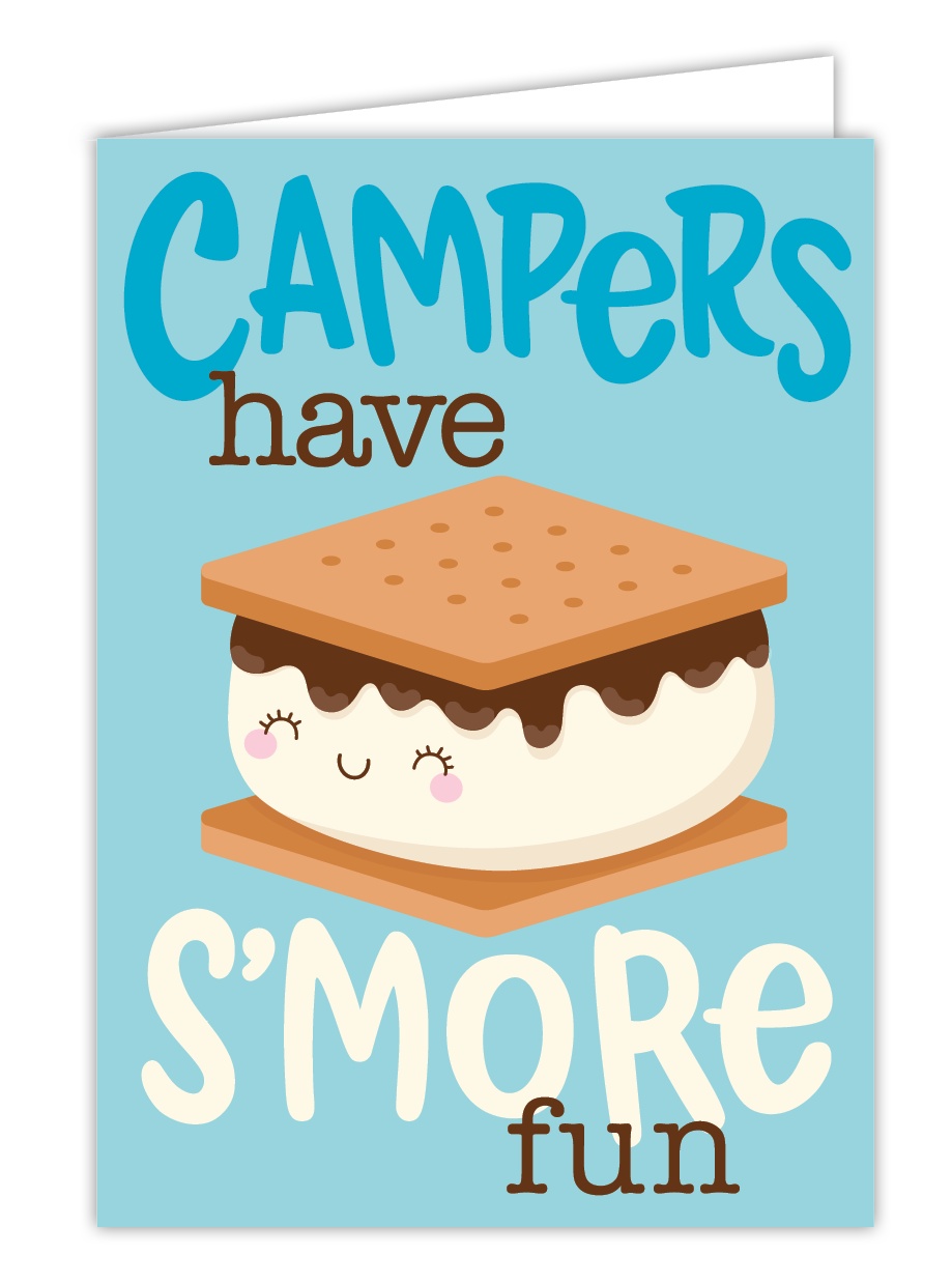 Camp Card with Game Cover