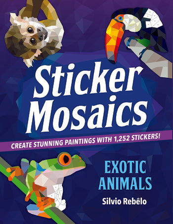 Tomfoolery Toys | Sticker Mosaics Books