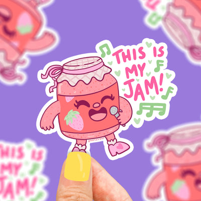 This is My Jam! Vinyl Sticker Preview #1