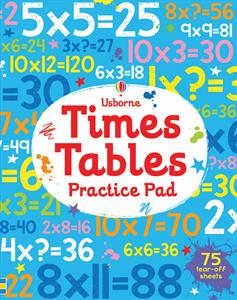 Times Tables Practice Pad Cover