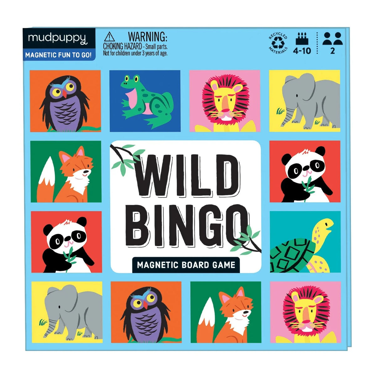 Wild Bingo Magnetic Board Game Cover