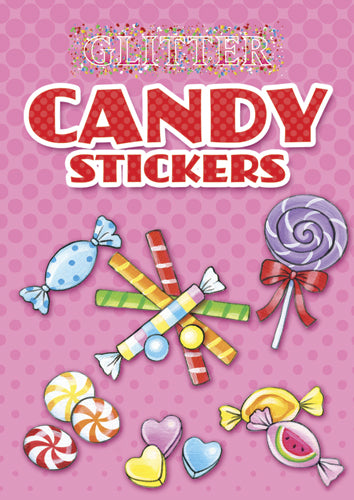 Tomfoolery Toys | Glitter Candy Stickers