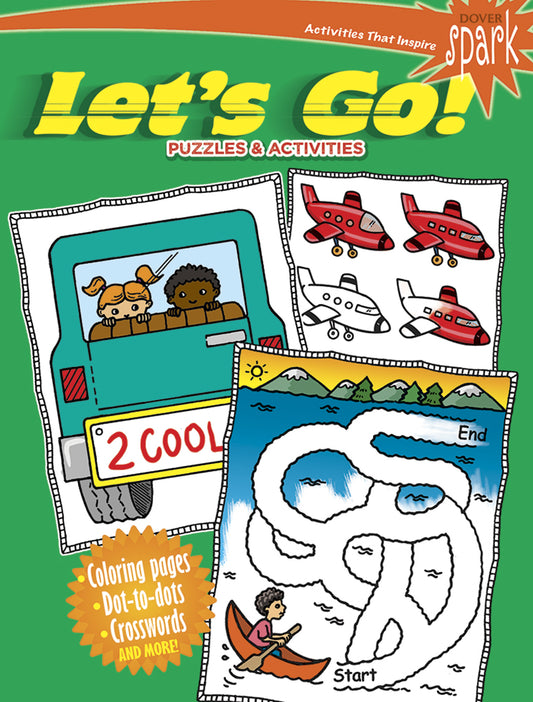 Tomfoolery Toys | SPARK Let's Go! Puzzles & Activities