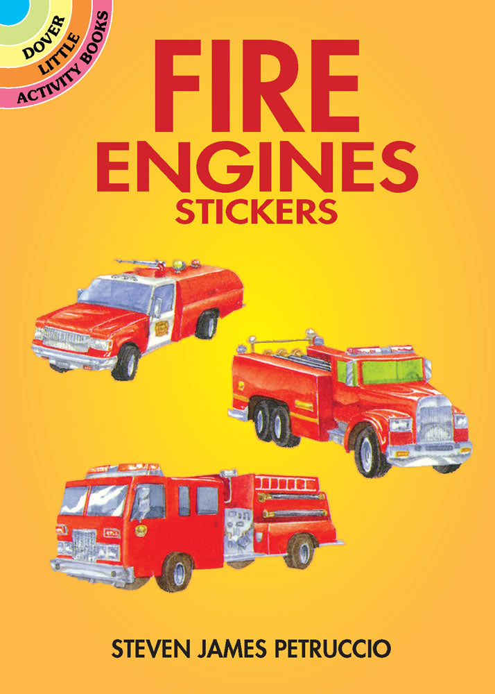 Fire Engines Stickers Cover