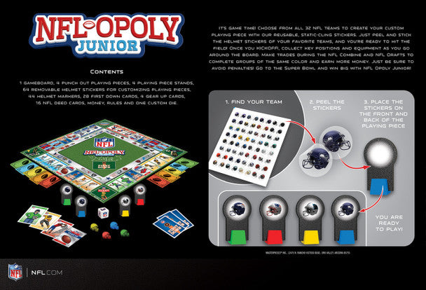 NFL-Opoly Junior Cover